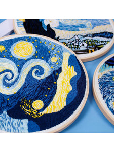 Modestly Yours Latch Hook one-size DaVinci's 3pcs/set Artful Hand Embroidery Kit