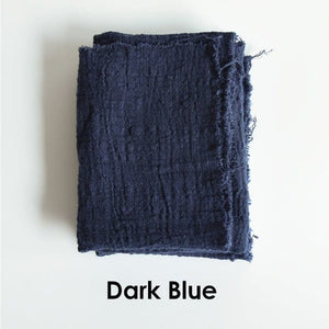 Modestly Yours, Canada Dark Blue / 90x110cm Linen Kitchen Towel