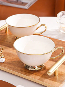 Luxe Tea Set, Cup Saucer & Spoon - Modestly Yours