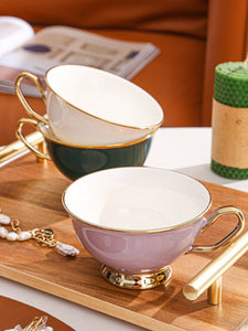 Luxe Tea Set, Cup Saucer & Spoon - Modestly Yours