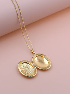 Modestly Yours Pendant Necklaces one-size Heirloom Oval Locket