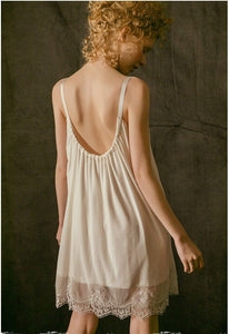 Penelope Backless Cotton Dream Sleepwear - Modestly Yours