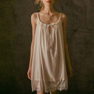 Penelope Backless Cotton Dream Sleepwear - Modestly Yours
