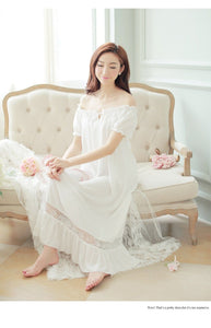 Romantic French Lace Sleepwear, S-XL - Modestly Yours