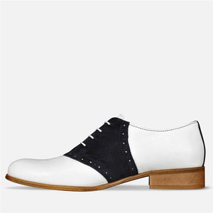Saddle Shoes, Leather - Modestly Yours