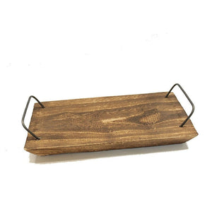 Serving Tray Wood Plate - Modestly Yours