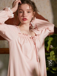 Modestly Yours sleepwear Amelie Sleepwear, Pink or White S-L