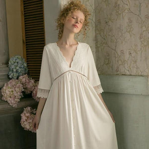 Avigail Designs (TM) sleepwear White / S Angelina, Sleepwear, White or Pink S-XL