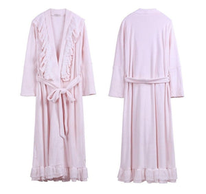 Modestly Yours, Canada sleepwear Genevieve Robe, Pink S-L