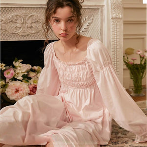 Modestly Yours sleepwear Pink / S Princess, Nightly Sleepwear, Pink or White S-L