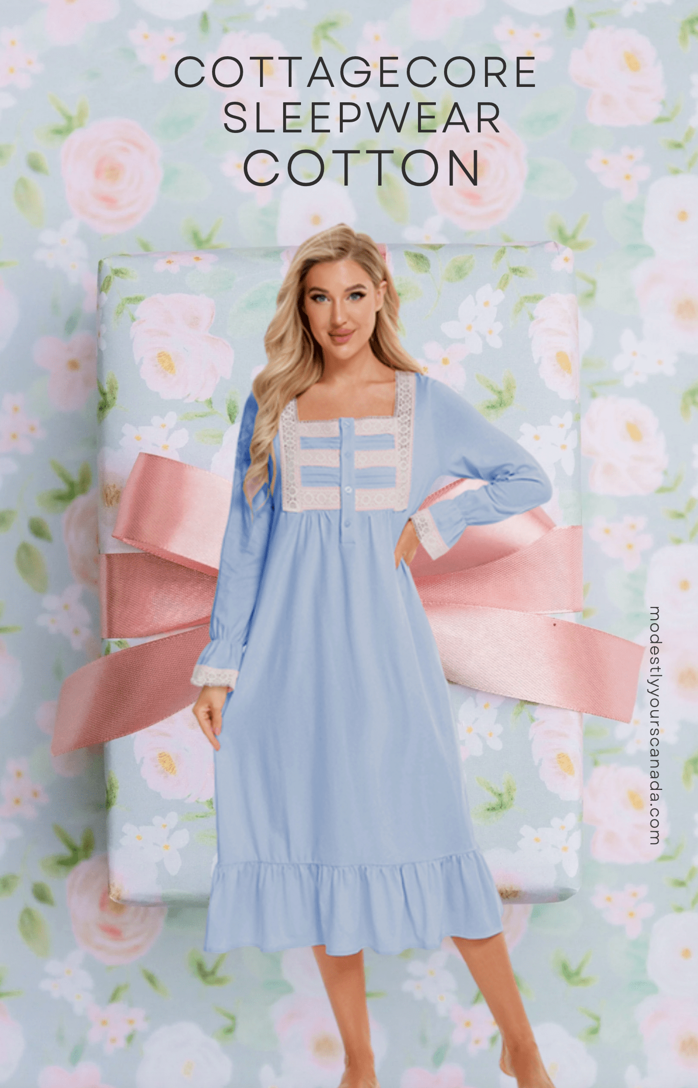 Avigail Designs (TM) Victorian Sweet, Sleepwear, S-XL