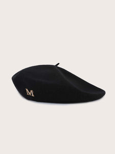 Modestly Yours Women Beret Hats Black-2 / one-size Rhinestone Bow Decor Beret