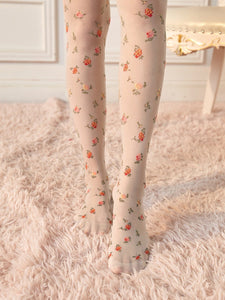 Modestly Yours Women Tights one-size Floral Pattern TIghts